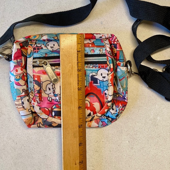 Anime Japanese Fashion Style Bag Streetwear Crossbody or Belted, Size OS - Picture 8 of 11